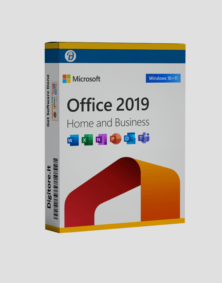 Image of Microsoft Office 2019 Home & Business - Retail - high-quality, sleek design