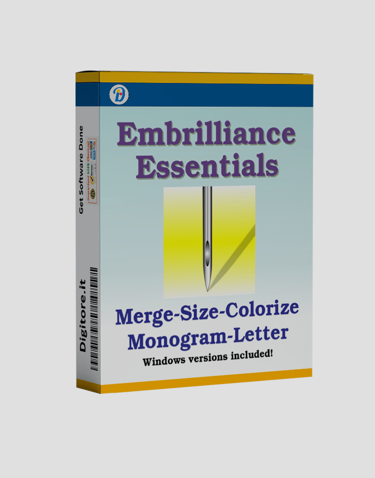 image of Embrilliance Essentials Embroidery Software