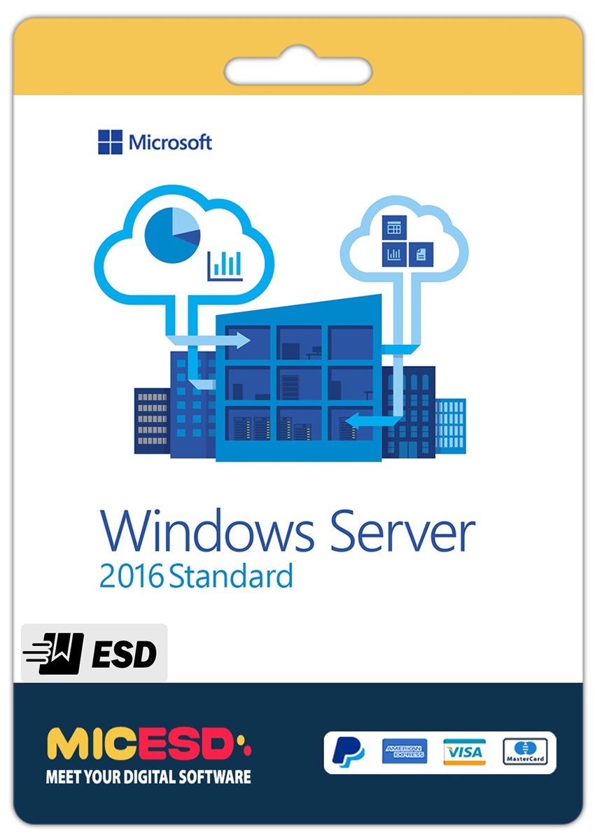 image of MICROSOFT WINDOWS SERVER 2016 STANDARD